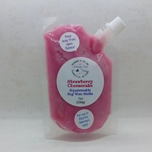 Strawberry cheesecake squeezeable wax melt